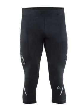 Craft Essential knicker 3/4 hardloopbroek zwart heren
