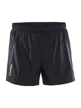 Craft Essentials 5" hardloop short zwart heren 
