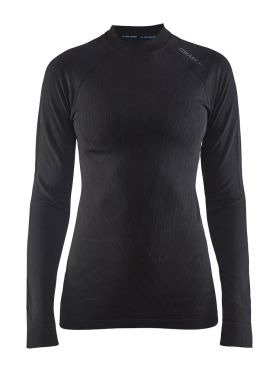 Craft Active intensity crewneck lange mouw ondershirt zwart dames 