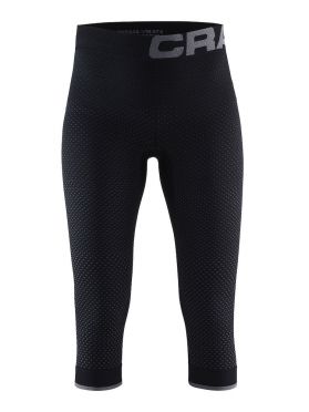 Craft warm intensity 3/4 onderbroek zwart dames