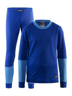 Craft Active onderkleding voordeel set blauw kind/junior