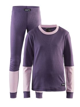 Craft Active onderkleding voordeel set paars kind/junior
