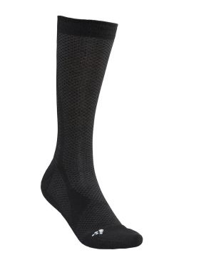 Craft warm mid sokken zwart
