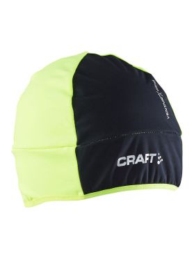 Craft Wrap helmmuts zwart/flumino unisex