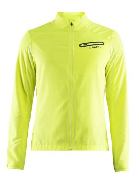 Craft Breakaway hardloopjack geel heren