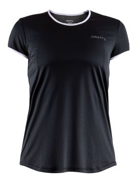 Craft Eaze korte mouw hardloopshirt zwart dames