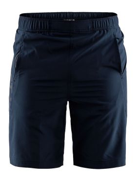 Craft Deft stretch hardloop short blauw heren