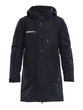 Craft Parkas trainings jas zwart junior 