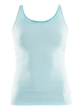 Craft Essential Singlet mouwloos ondershirt blauw/heal dames