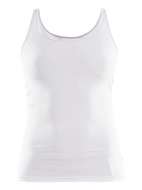 Craft Essential Singlet mouwloos ondershirt wit dames