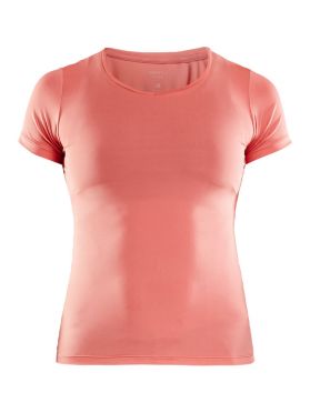 Craft Essential V-neck korte mouw ondershirt roze dames 