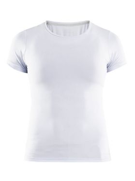 Craft Essential korte mouw ondershirt wit dames