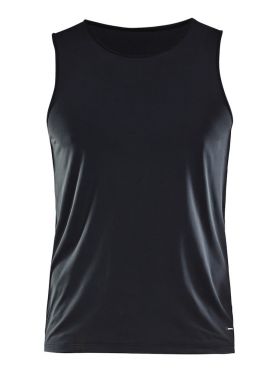 Craft Essential Singlet mouwloos ondershirt zwart heren