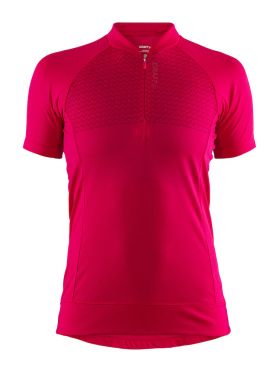 Craft Rise fietsshirt rood dames 