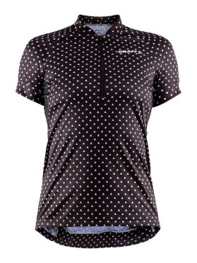Craft Velo Art fietsshirt zwart/wit dames 