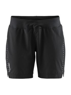 Craft Essential 7 inch hardloop short zwart dames