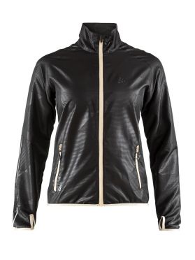 Craft Eaze hardloopjack zwart dames