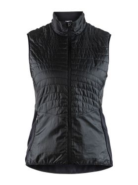 Craft Urban run body warmer hardloopjack zwart dames