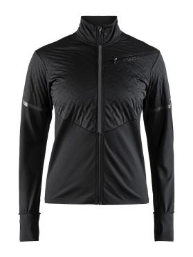 Craft Urban run thermal wind hardloopjack zwart dames