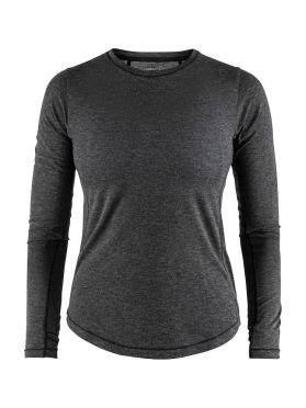 Craft Urban run lange mouw ondershirt zwart dames