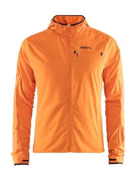 Craft Urban run hood hardloopjack oranje heren