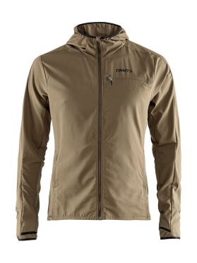 Craft Urban run hood hardloopjack olive heren