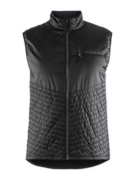 Craft Urban run body warmer hardloopjack zwart heren