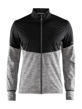 Craft Urban run thermal wind hardloopjack zwart/grijs heren