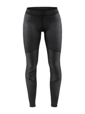 Craft Ideal wind tight fietsbroek zwart/strepen dames