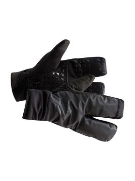 Craft Siberian 2.0 Split finger fietshandschoenen zwart unisex 