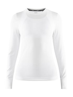 Craft Fuseknit comfort lange mouw ondershirt wit dames