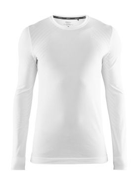 Craft Fuseknit comfort lange mouw ondershirt wit heren