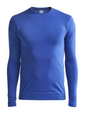 Craft Warm comfort lange mouw ondershirt blauw heren
