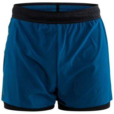 Craft Nanoweight hardloopshort blauw heren 