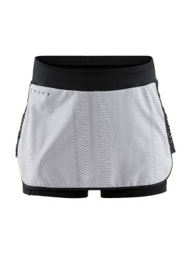 Craft Charge skirt sportrok zwart/grijs dames