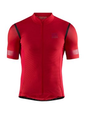 Craft Hale Glow fietsshirt rood heren