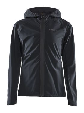 Craft Hydro hardloopjack zwart dames