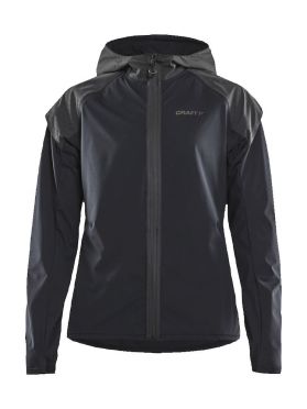 Craft Lumen Hydro hardloopjack zwart dames