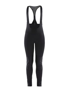 Craft Ideal Pro wind bibtight fietsbroek zwart dames