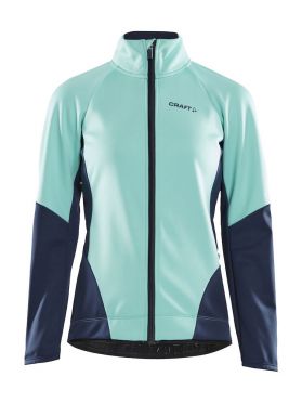 Craft Ideal fietsjacket cyaan/blauw dames