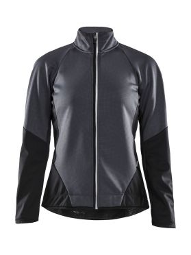 Craft Ideal fietsjacket grijs/zwart dames 