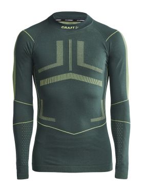 Craft Active Intensity CN lange mouw ondershirt groen heren