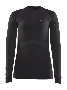 Craft Active Intensity CN lange mouw ondershirt zwart dames 