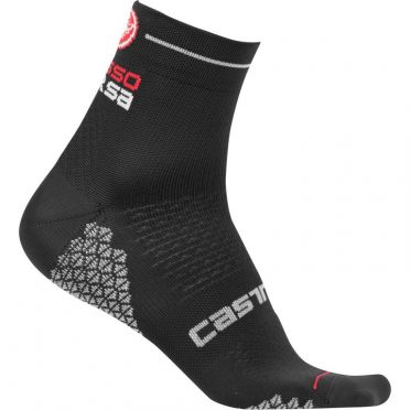 Castelli Rosa corsa due socks zwart dames