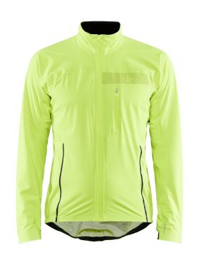 Craft Surge rain fietsjacket geel heren