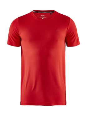 Craft Fuseknit light korte mouw ondershirt rood heren