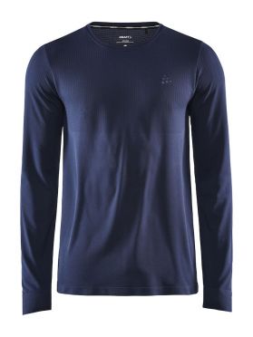 Craft Fuseknit Light lange mouw ondershirt donkerblauw heren 