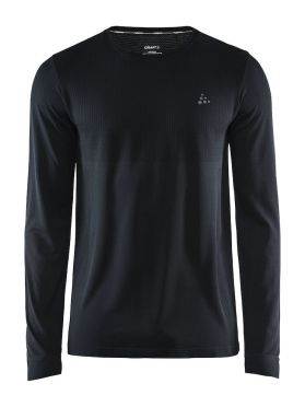 Craft Fuseknit Light lange mouw ondershirt zwart heren 