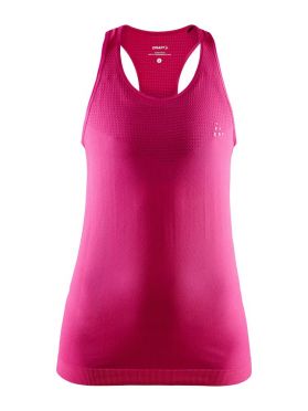 Craft Fuseknit light mouwloos ondershirt roze dames