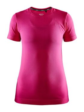 Craft Fuseknit light korte mouw ondershirt roze dames